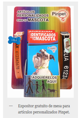 Placas identificativas para mascotas, Shopify Store Listing